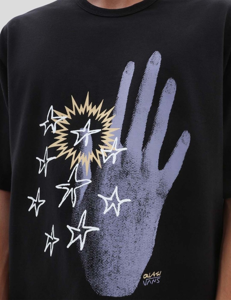 V T-shirt x quasi hocus pocus tee nero